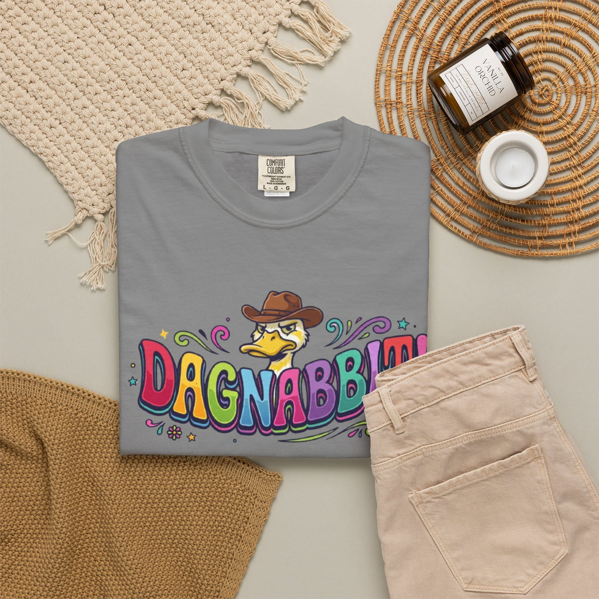 Dagnabbit  Western Duck Graphic T-Shirt