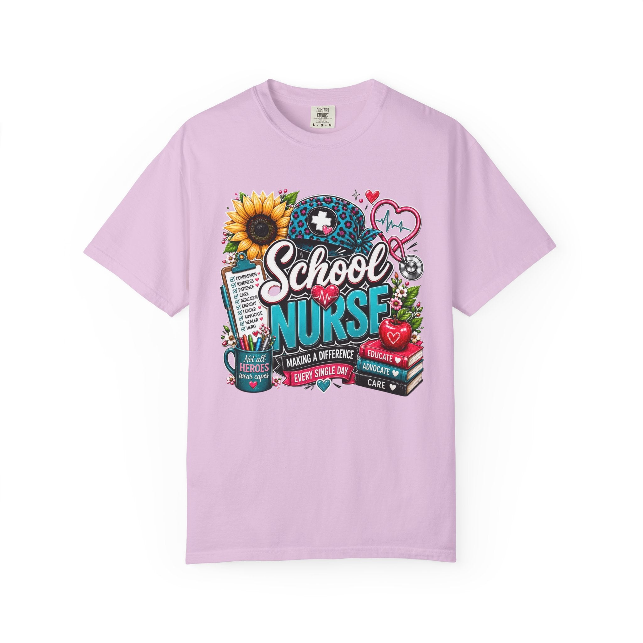 School Nurse T Shirt Making a Difference Graphic Tee