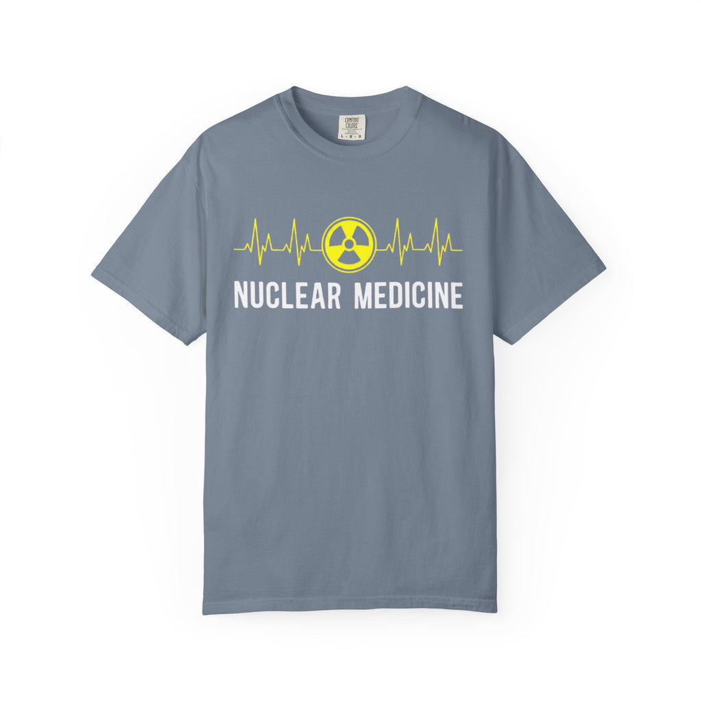 Nuclear Medicine T-Shirt  Radiology Tech ECG Logo Tee