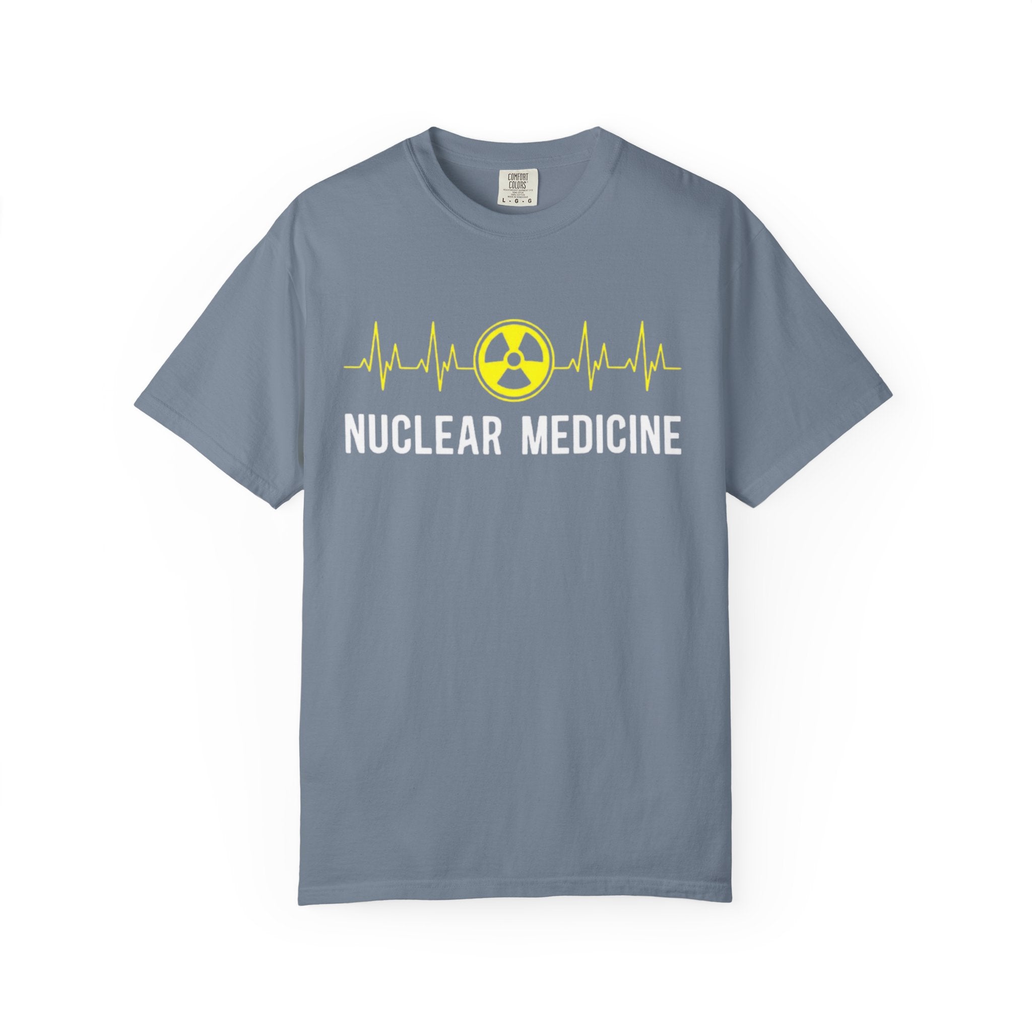 Nuclear Medicine T-Shirt  Radiology Tech ECG Logo Tee