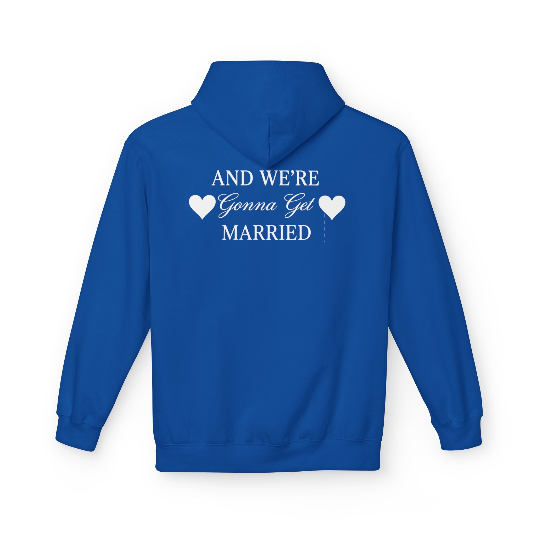 Engaged Couple Hoodie And We're Gonna Get Married Wedding Announcement Pullover
