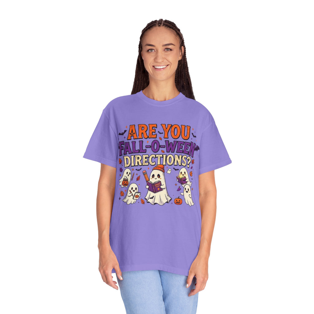 Are You Fall-O-Ween Directions? Halloween Ghosts Graphic T-Shirt