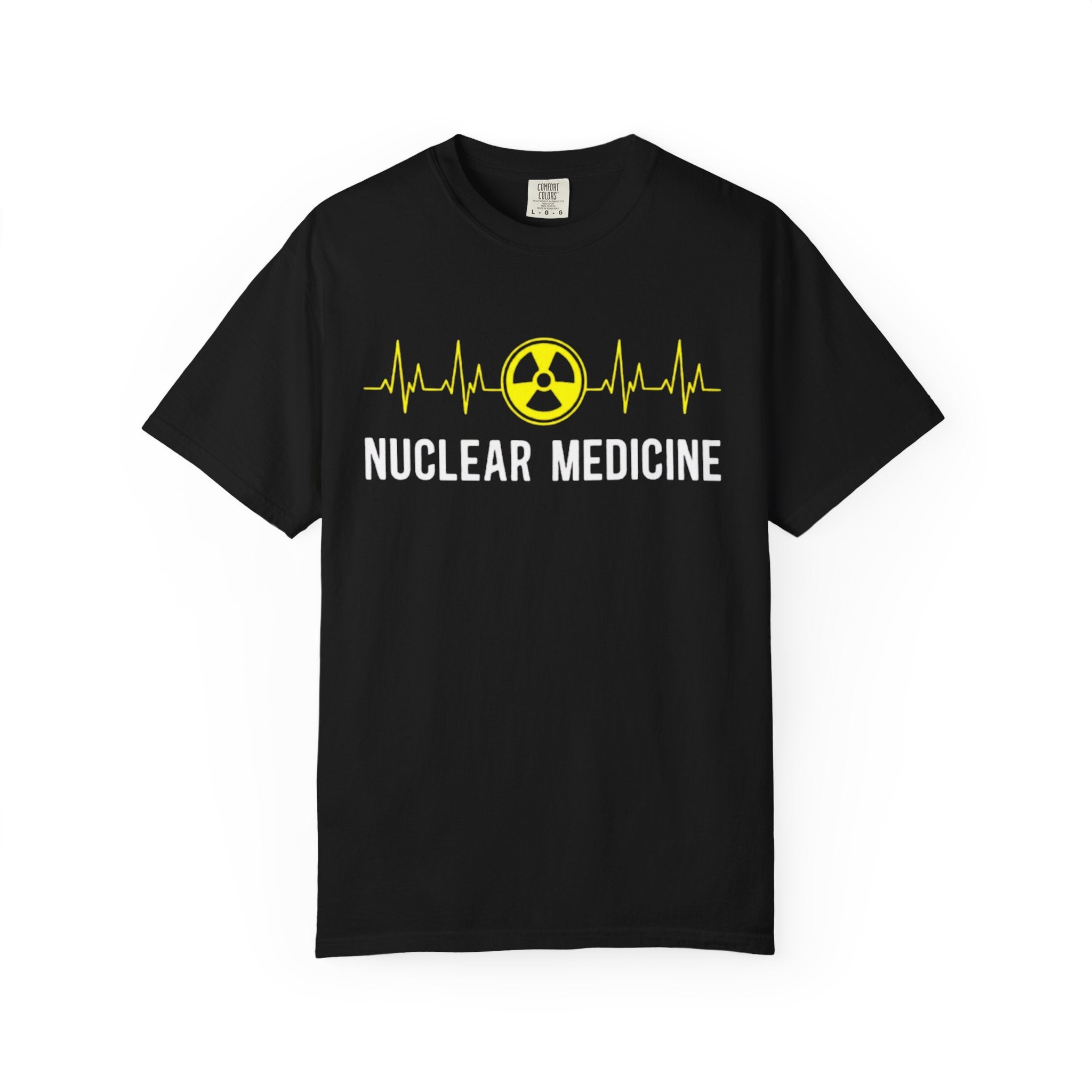 Nuclear Medicine T-Shirt  Radiology Tech ECG Logo Tee