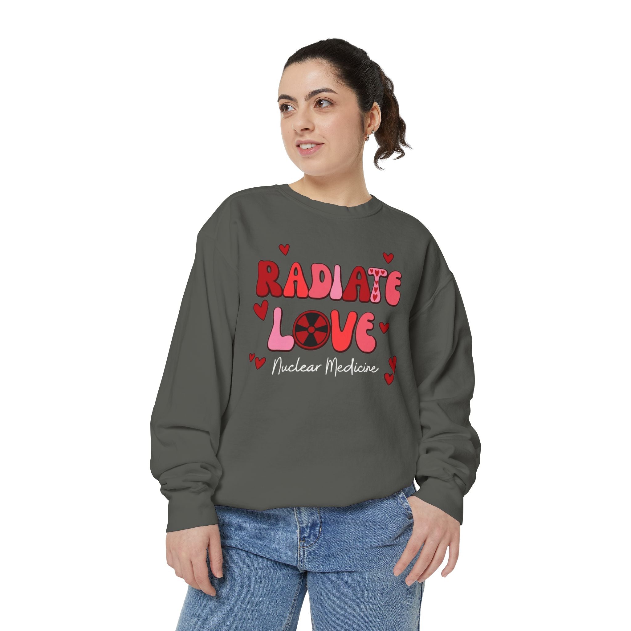 Radiate Love Sweatshirt Nuclear Medicine Crewneck