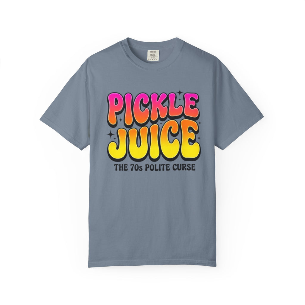 Pickle Juice Retro T-Shirt The 70s Polite Curse Vintage Graphic Tee