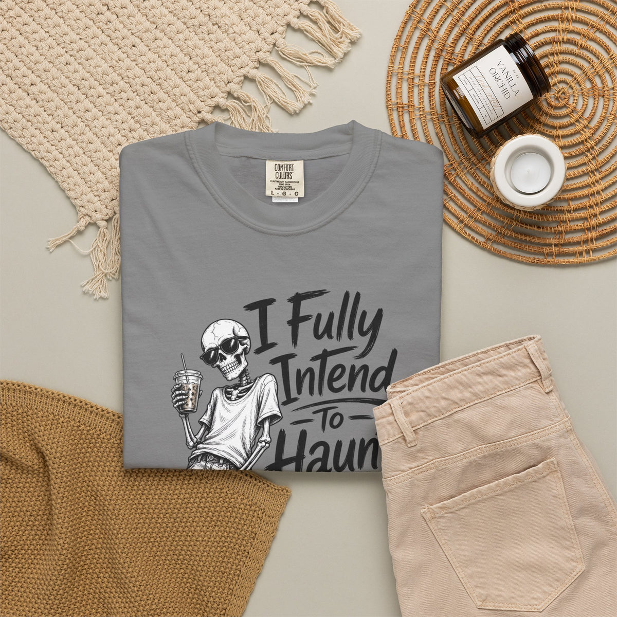 Funny Halloween T Shirt I Fully Intend to Haunt People When I Die I Have a List