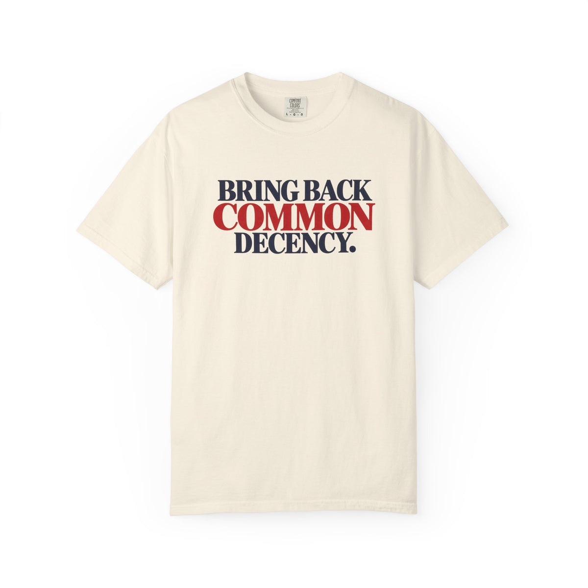 Bring Back Common Decency Shirt, Kindness Matters T-Shirt, Comfort Colors Patriotic Tee, Unity Shirt, Positive Message Graphic Tee