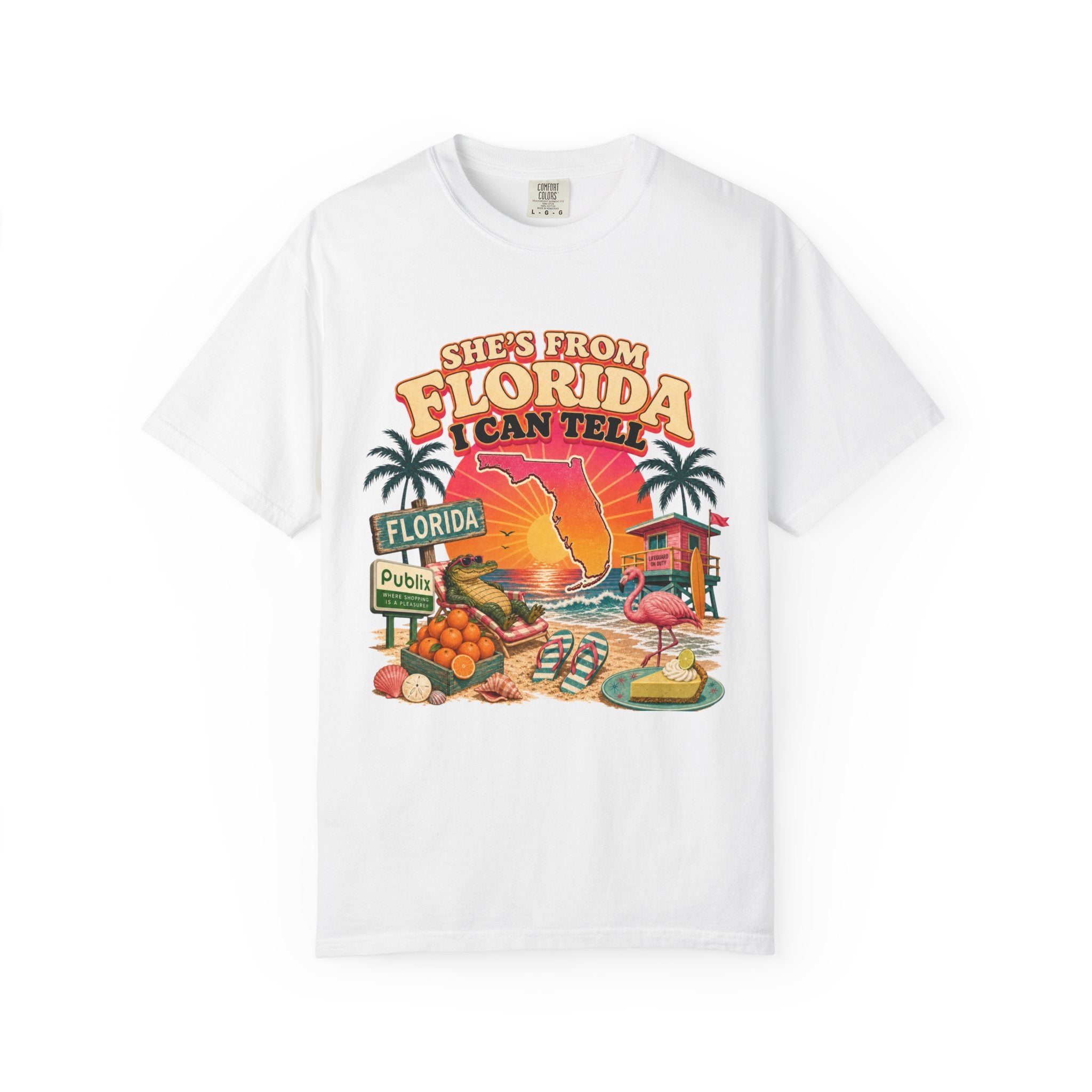 Shes From Florida I Can Tell T Shirt