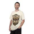 Football Bend Then Snap Repeat Graphic T Shirt Vintage Athletic Tee for Players and Fans
