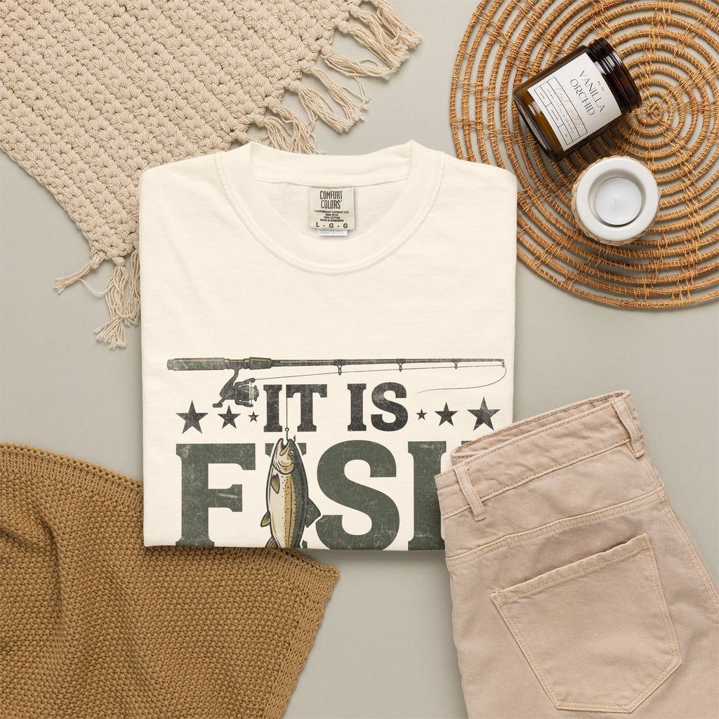 It Is Fish O Clock T Shirt Fishing Graphic Tee