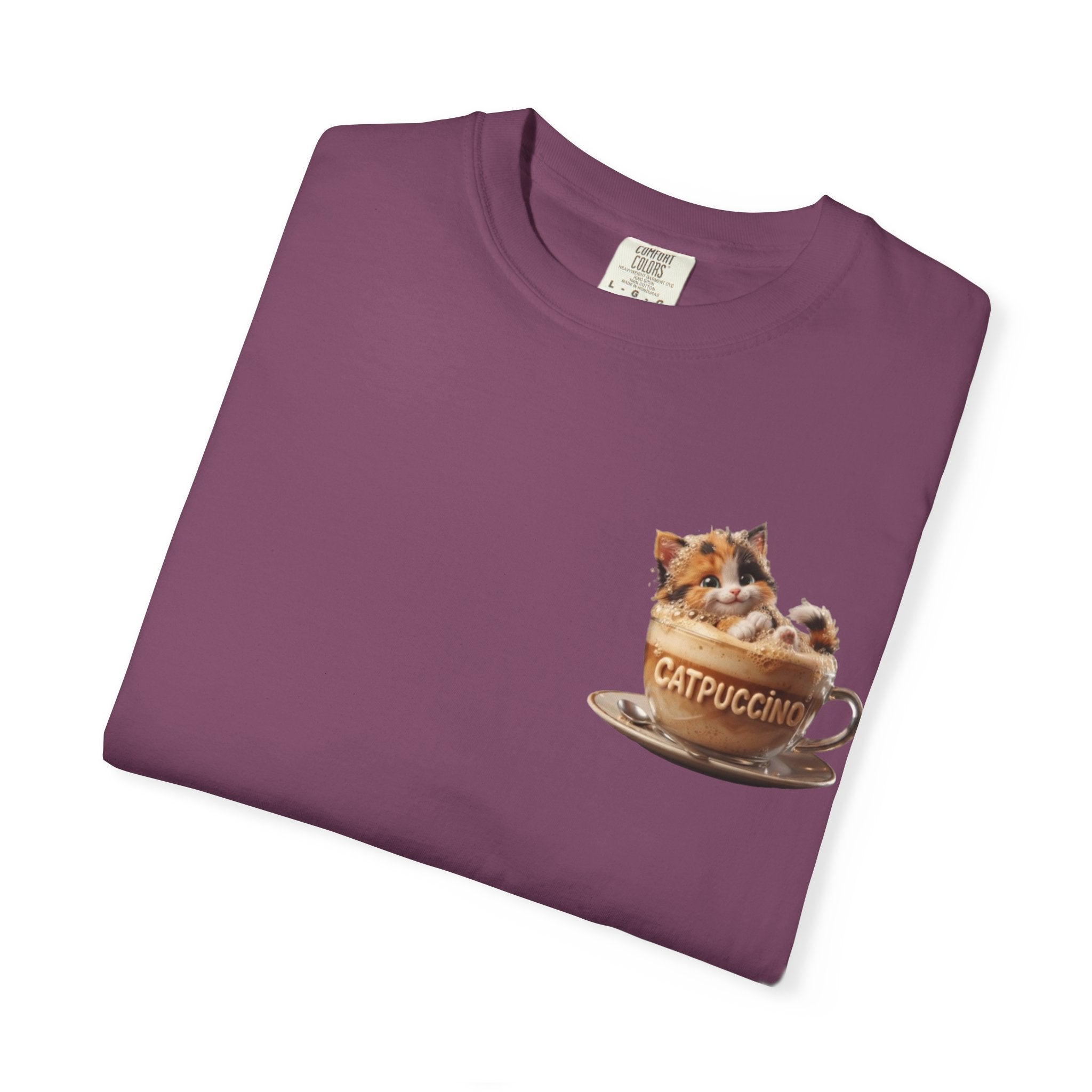 Cat in Cappuccino Cup T Shirt