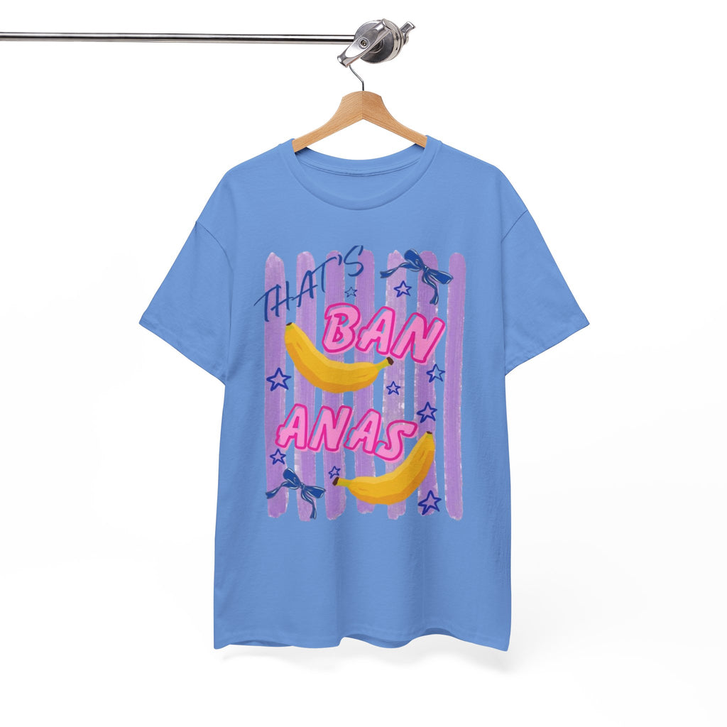 Bananas Graphic Tee — Playful Retro Banana Design with 'Ban Anas' Text