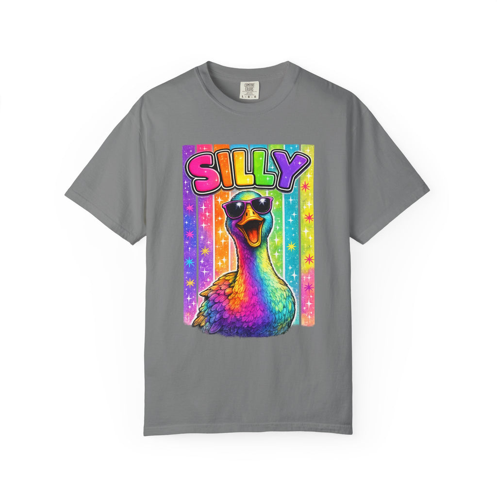 Silly Rainbow Goose T Shirt