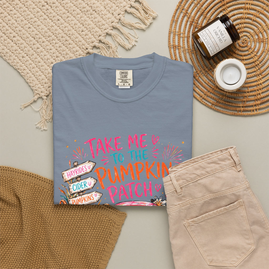 Pumpkin Patch Truck T Shirt Take Me to the Pumpkin Patch Fall Tee
