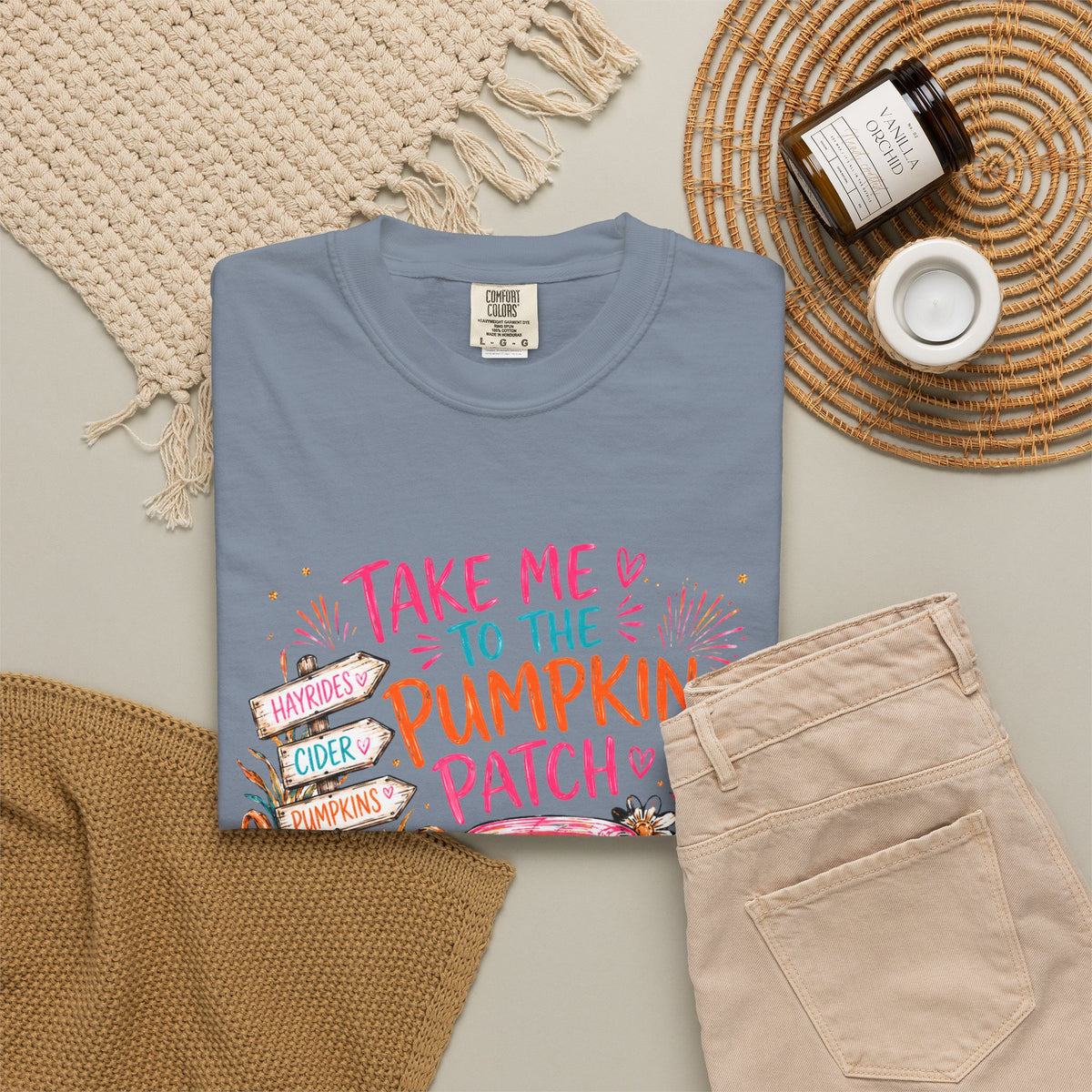 Pumpkin Patch Truck T Shirt Take Me to the Pumpkin Patch Fall Tee