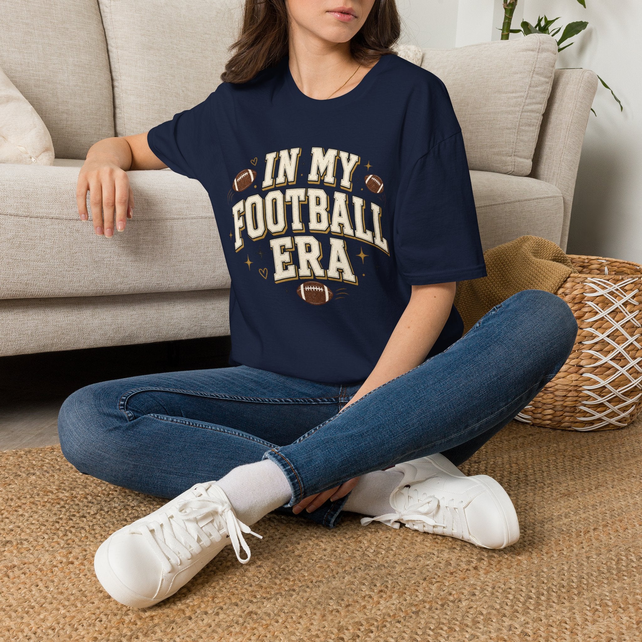 Football Era T Shirt In My Football Era Vintage Fan Tee