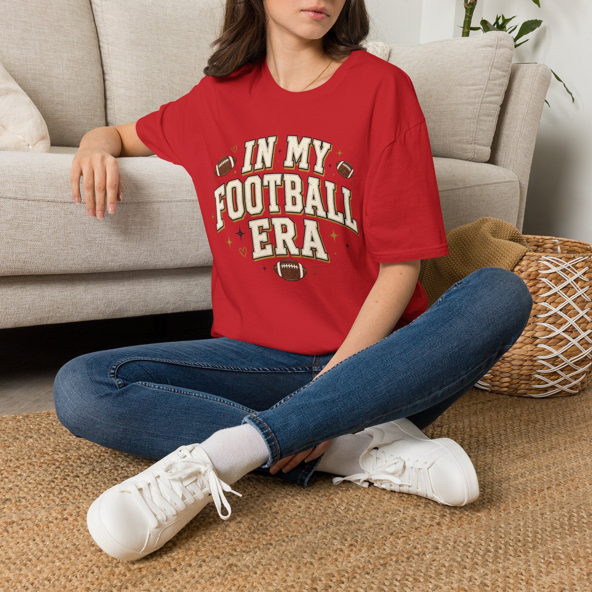 Football Era T Shirt In My Football Era Vintage Fan Tee