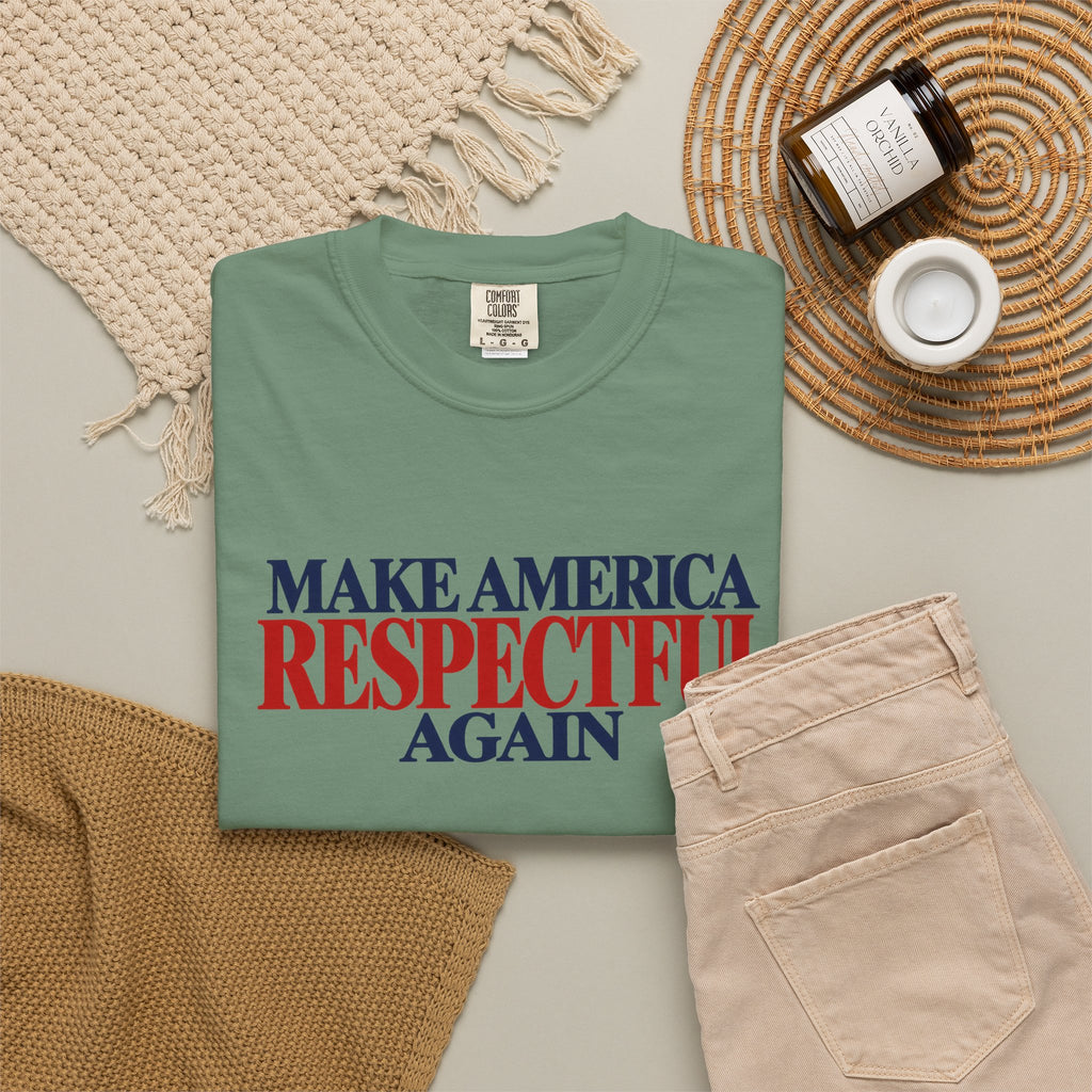 Make America Respectful Again Shirt, Respect Over Hate Tee, Patriotic Unity T-Shirt, Comfort Colors Unisex Kindness Shirt