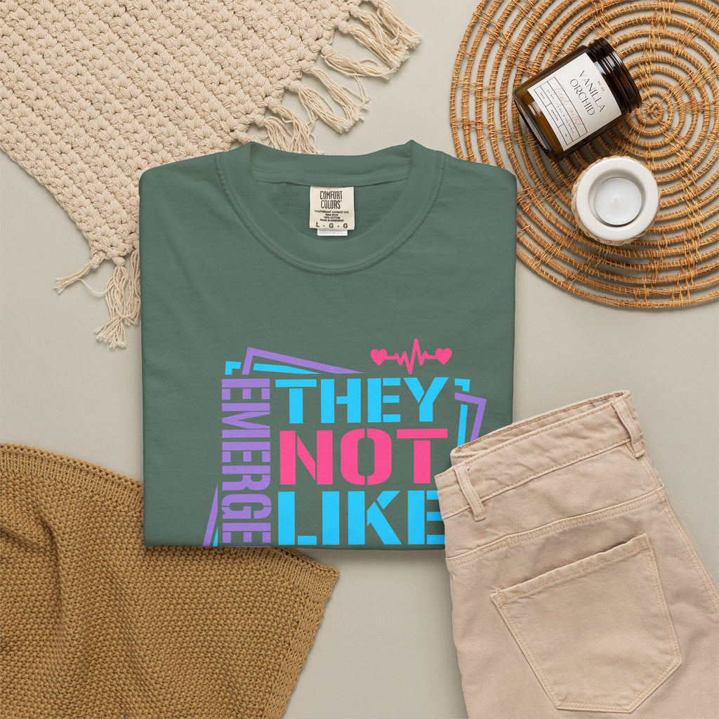 Emergency Nurse Shirt, They Not Like Us Nurse Tee, Funny ER Nurse Gift, Emergency Room Nurse T-Shirt, Healthcare Worker Gift
