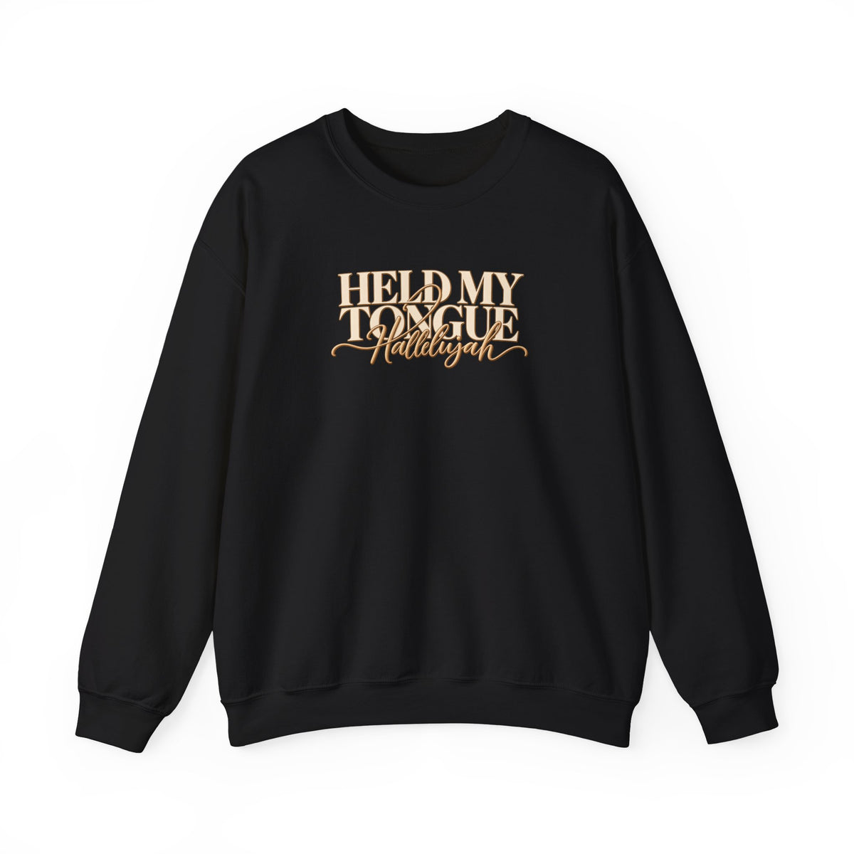 Held My Tongue Hallelujah Sweatshirt, Funny Christian Shirt, Faith Based Sweatshirt, Southern Humor Gift, Christian Women Gift