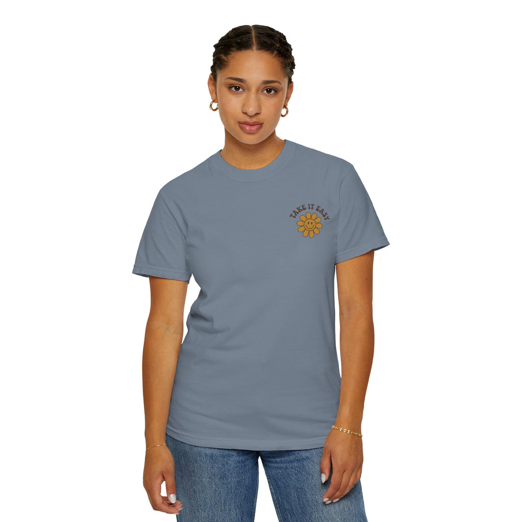 Its Just a Bad Day Not a Bad Life T-Shirt Retro Positive Sunflower Tee