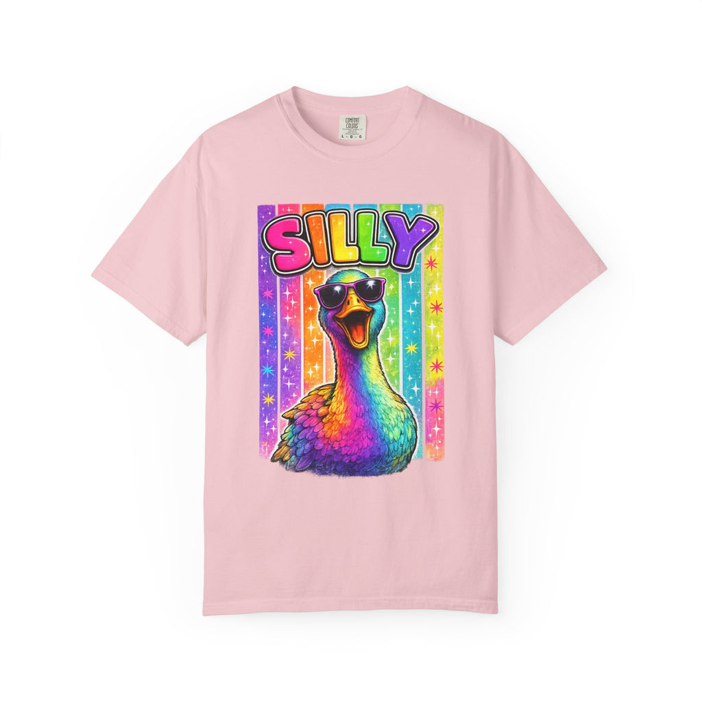 Silly Rainbow Goose T Shirt