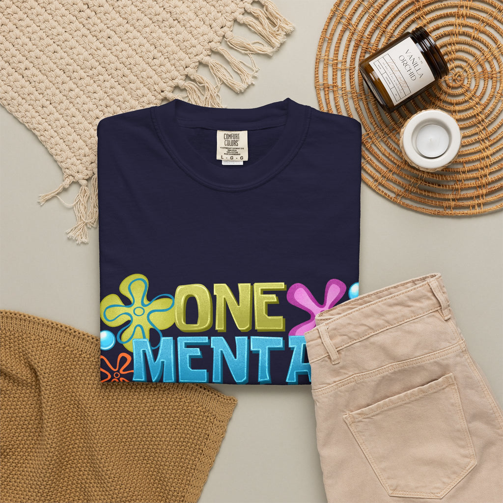 T Shirt One Mental Breakdown Later Colorful Retro Graphic Tee