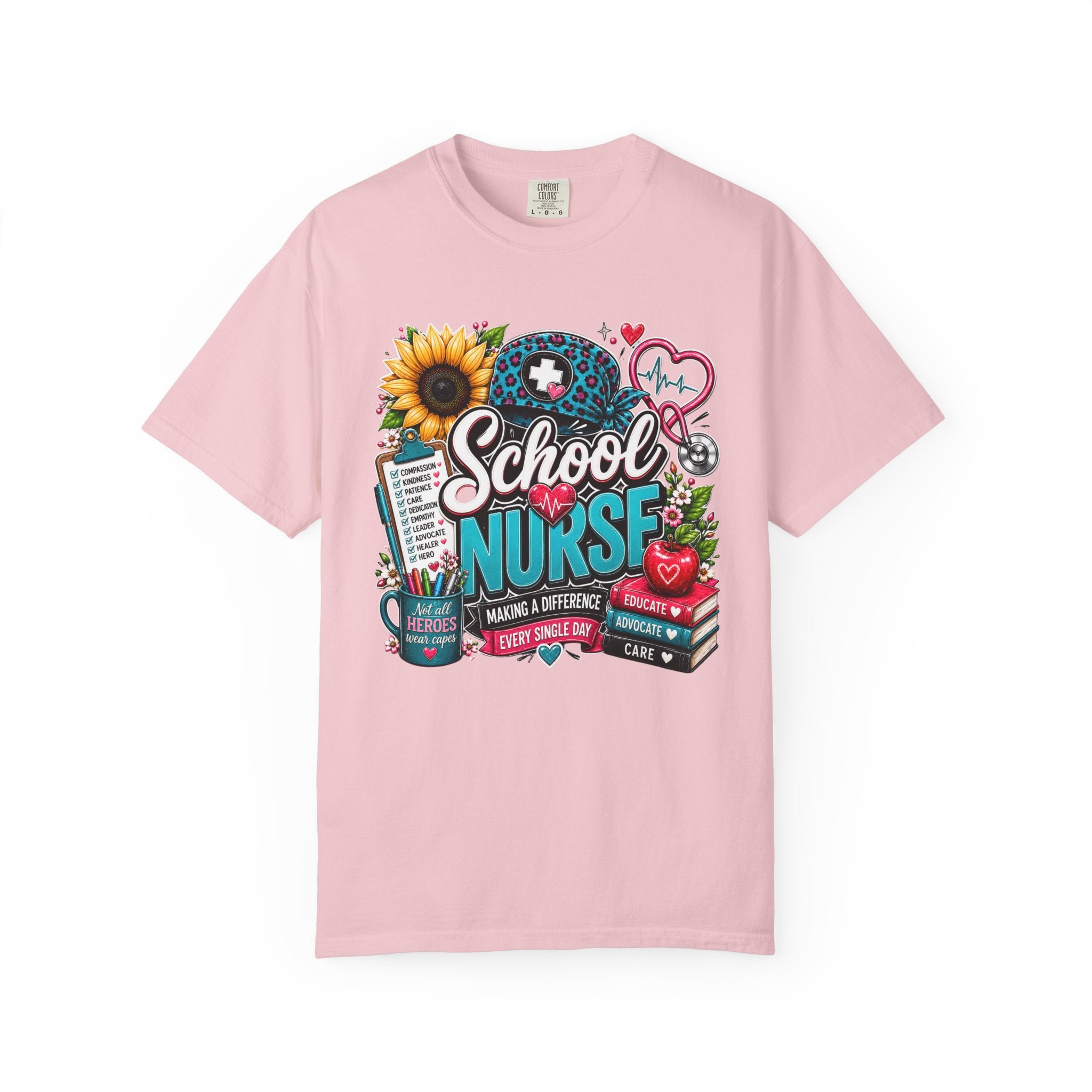 School Nurse T Shirt Making a Difference Graphic Tee