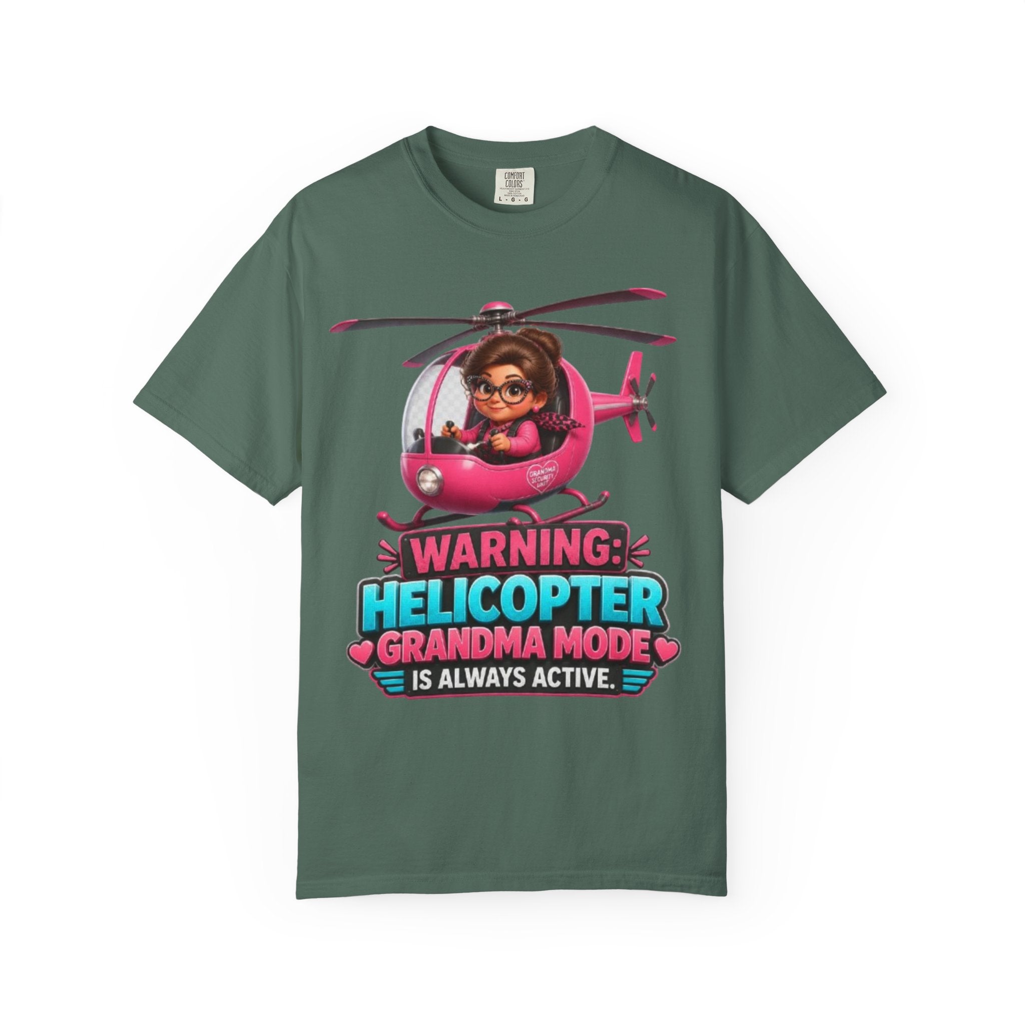 Helicopter Grandma T Shirt Warning Helicopter Grandma Mode Is Always Active