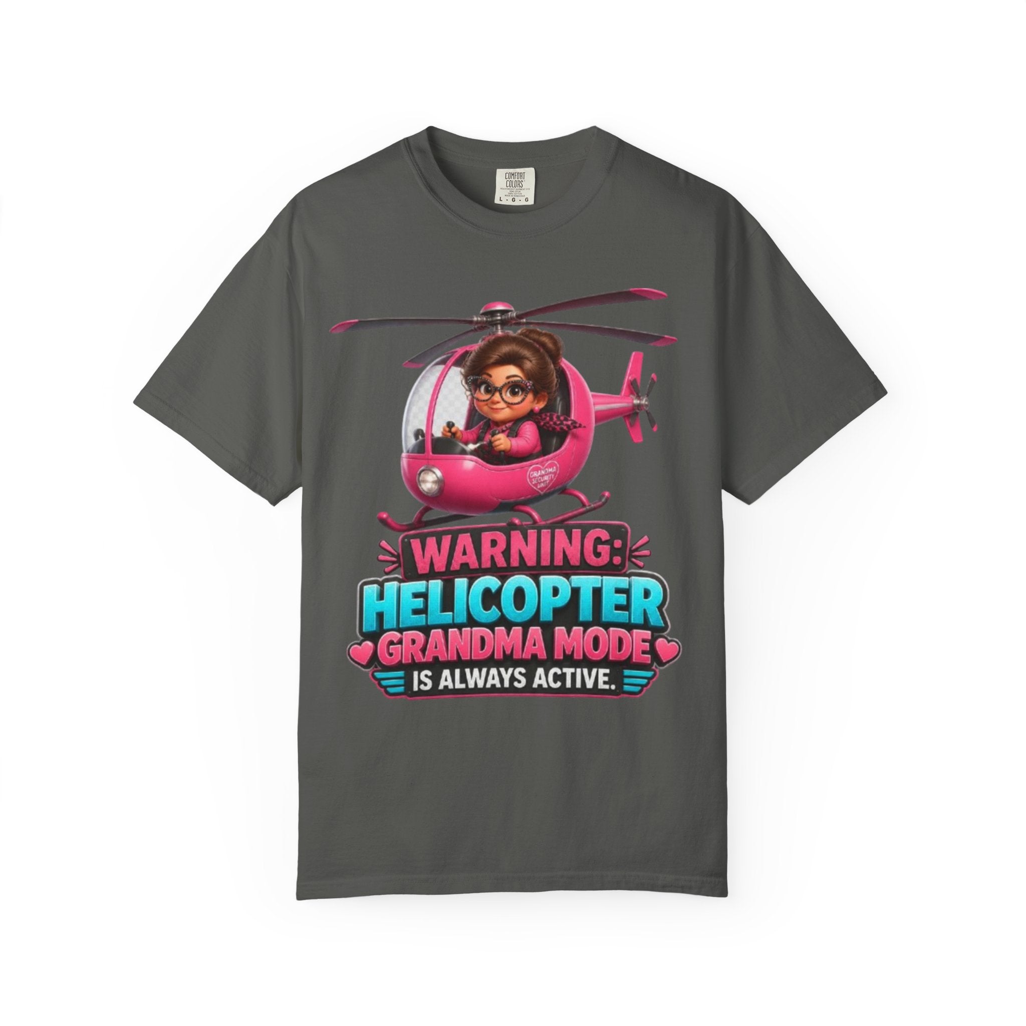 Helicopter Grandma T Shirt Warning Helicopter Grandma Mode Is Always Active