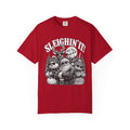 Sleighin It Funny Christmas Shirt, Vintage Santa Graphic Tee, Retro Christmas T-Shirt, Funny Holiday Shirt, Christmas Gift for Men Women