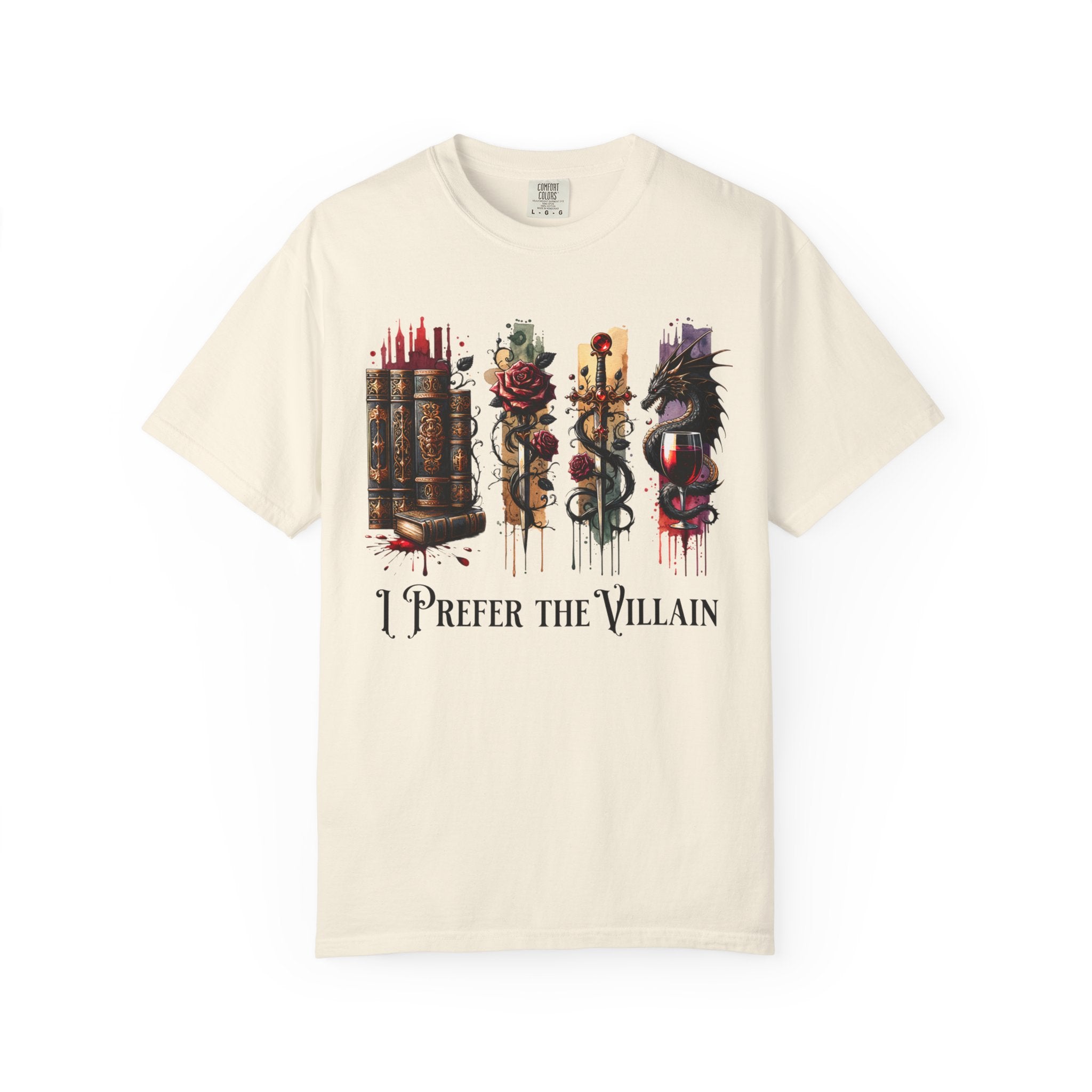 Villainous Icons Graphic T Shirt I Prefer the Villain