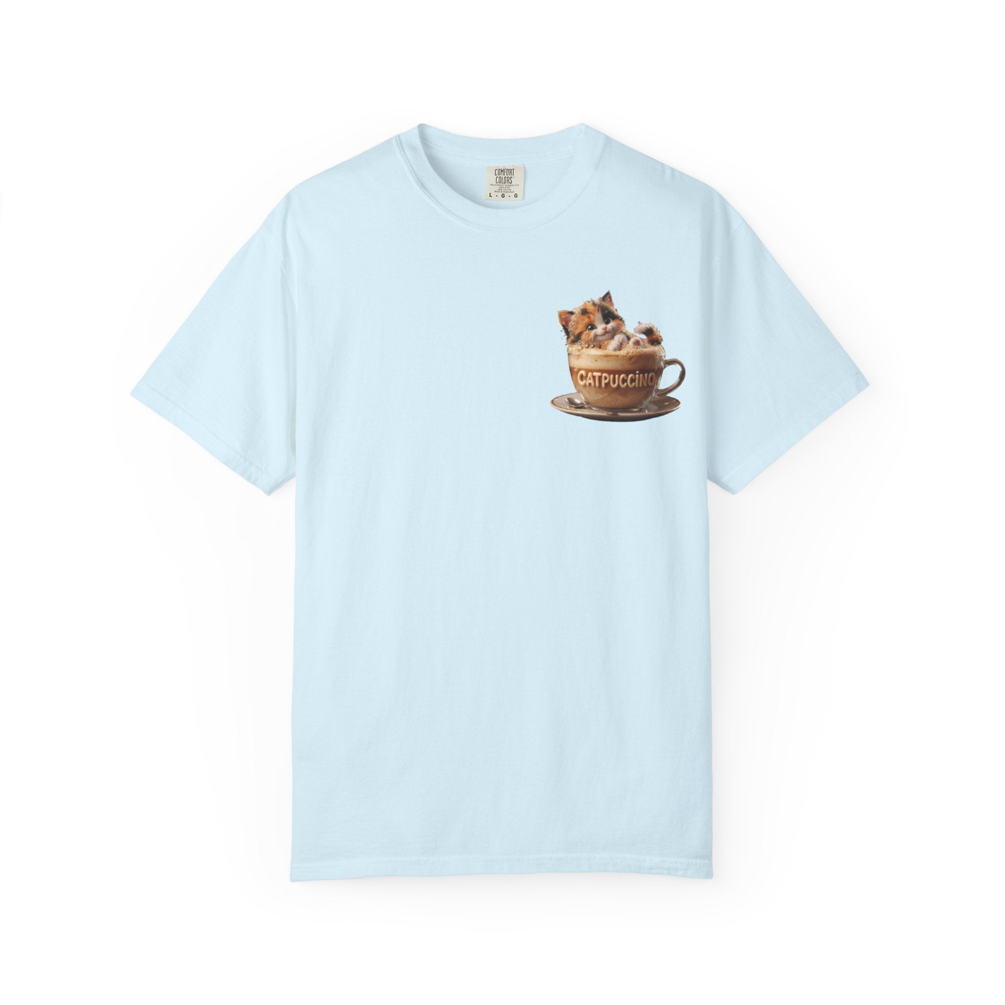 Cat in Cappuccino Cup T Shirt