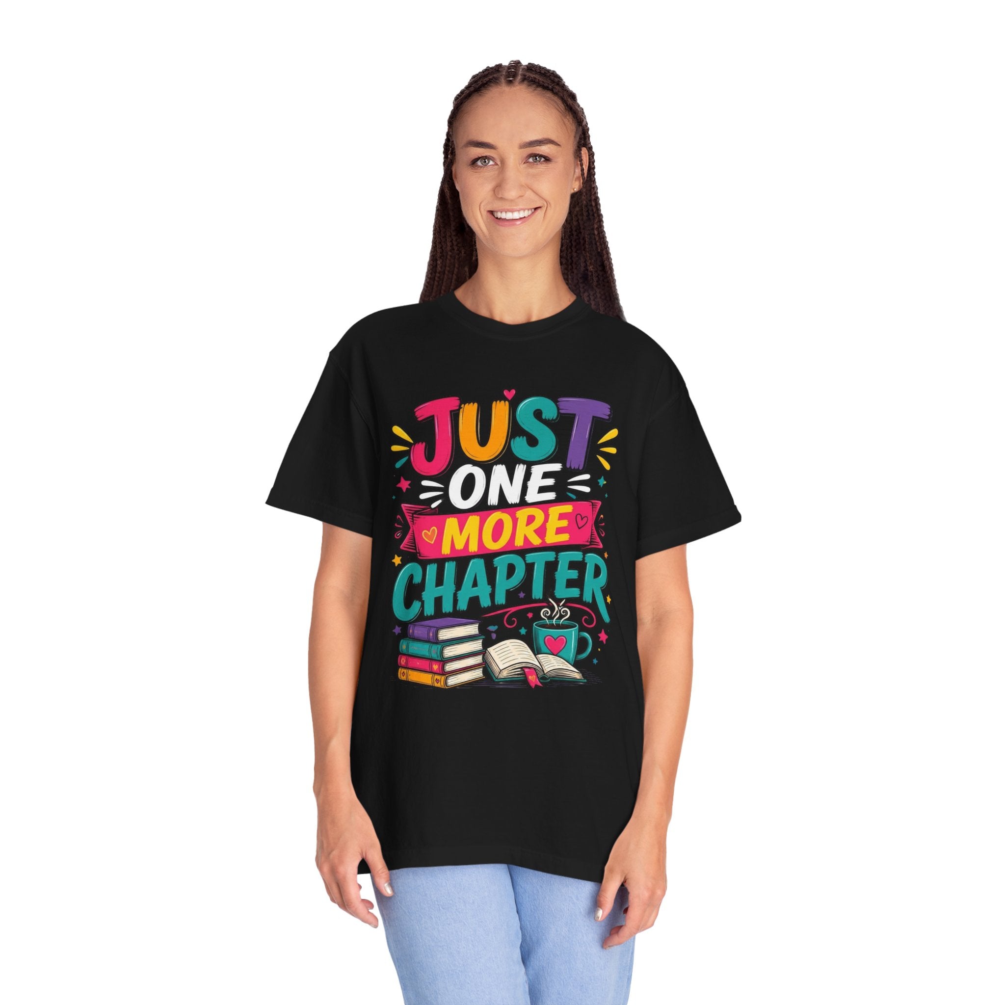 T-Shirt  Just One More Chapter Book Lover Graphic Tee
