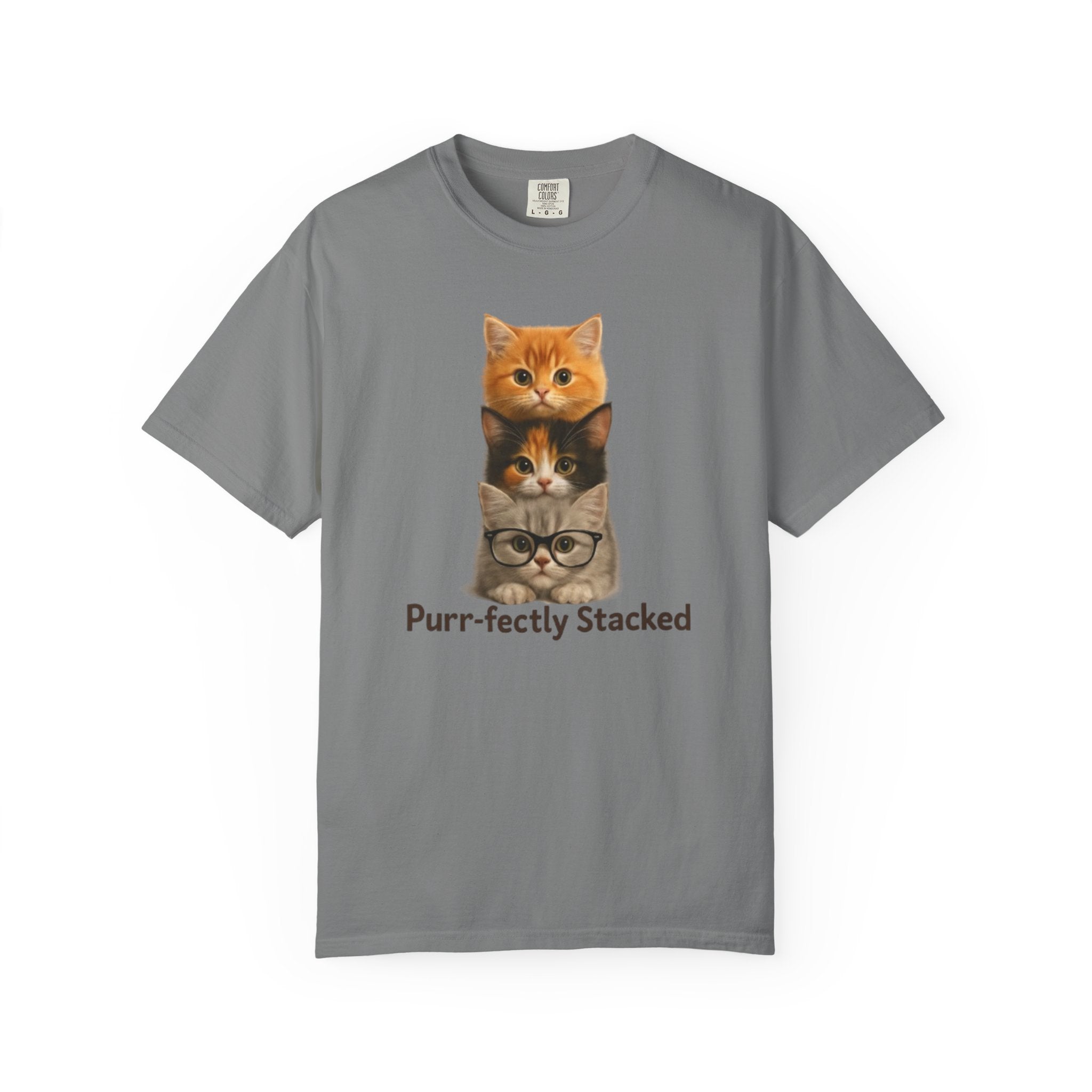 Purr fectly Stacked Cat T Shirt