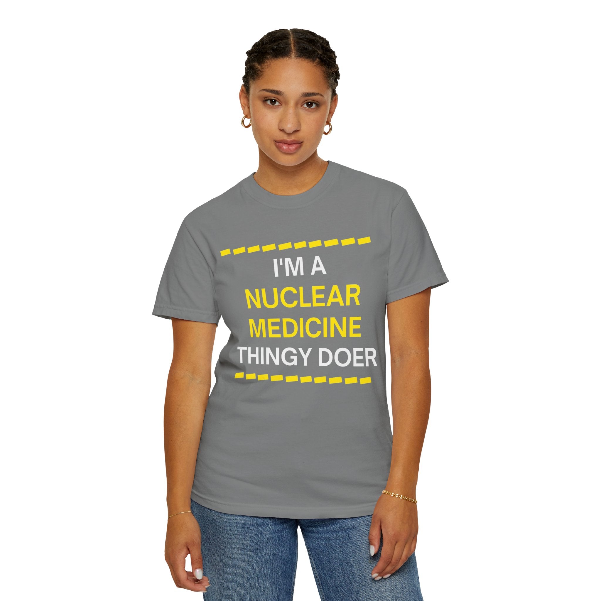 Nuclear Medicine Thingy Doer TShirt Funny Tech Medical Radiology Tee