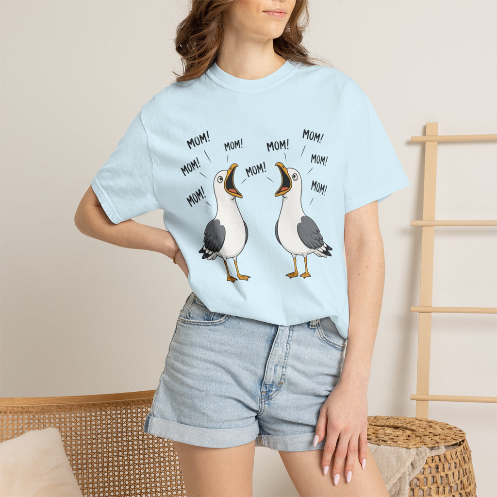 Seagull MOM MOM MOM Graphic T Shirt