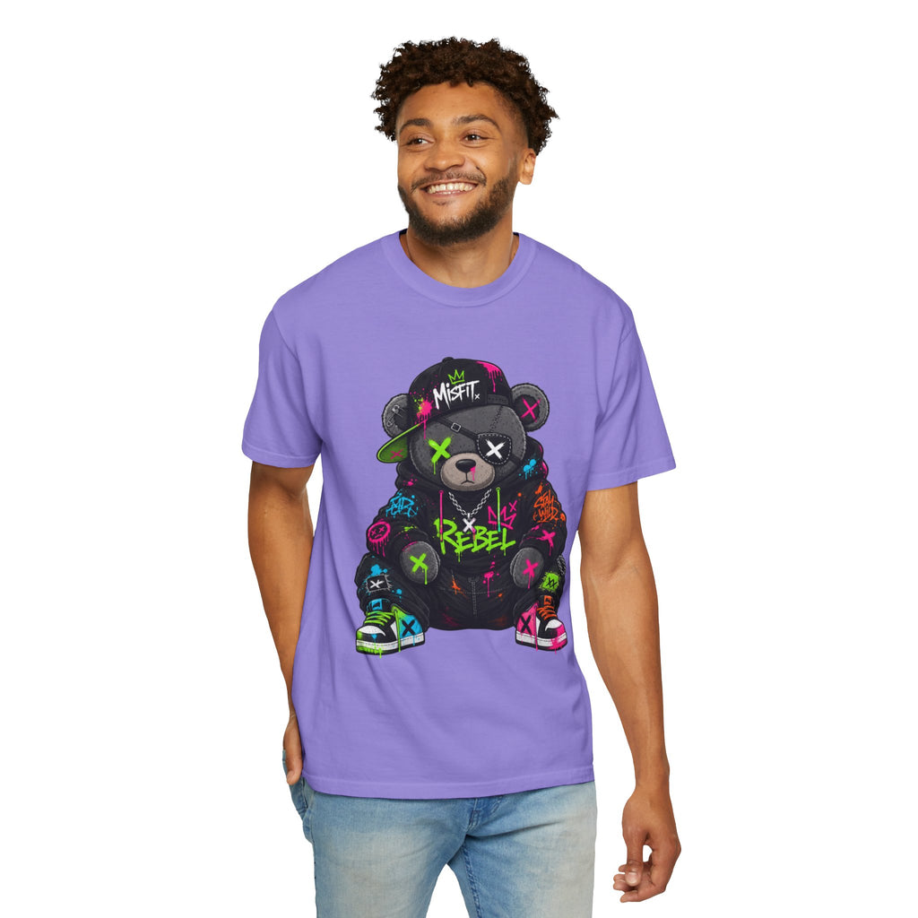 Rebel Graffiti Bear T Shirt
