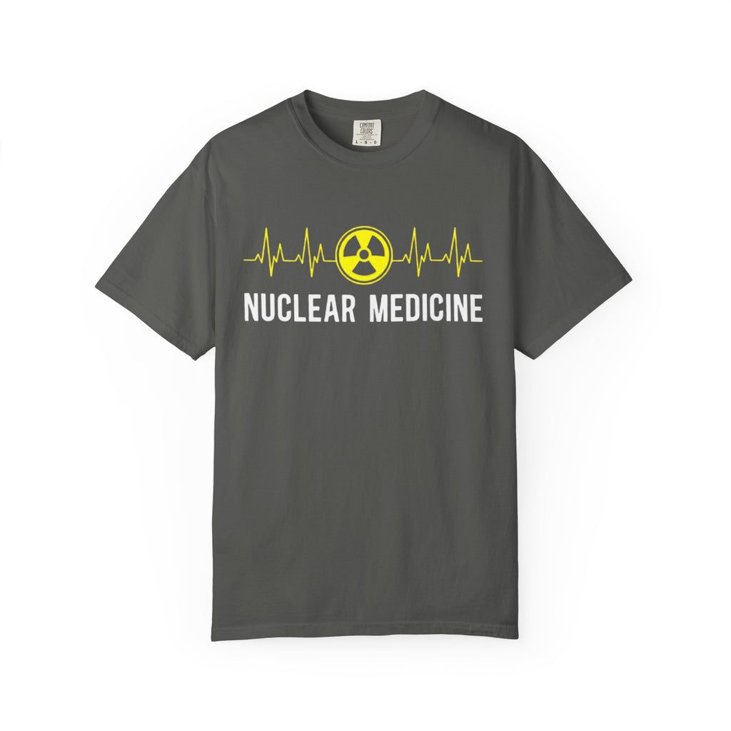 Nuclear Medicine T-Shirt  Radiology Tech ECG Logo Tee