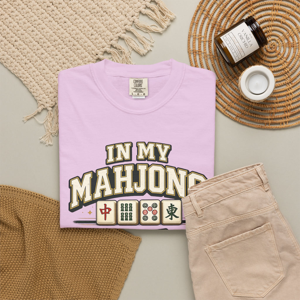 Mahjong T Shirt In My Mahjong Era Graphic Tee for Players and Fans