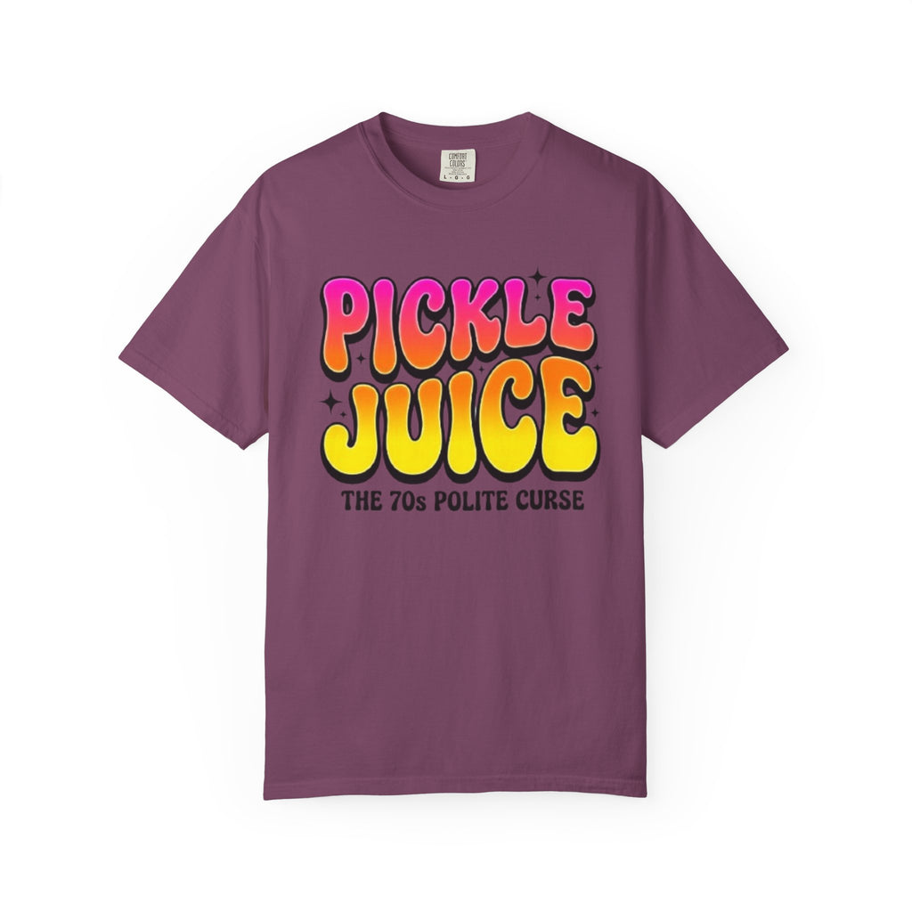Pickle Juice Retro T-Shirt The 70s Polite Curse Vintage Graphic Tee