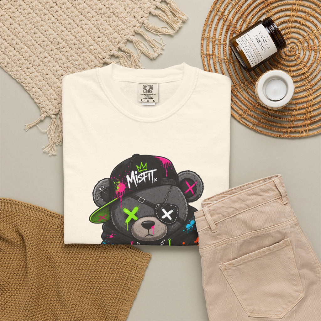 Rebel Graffiti Bear T Shirt