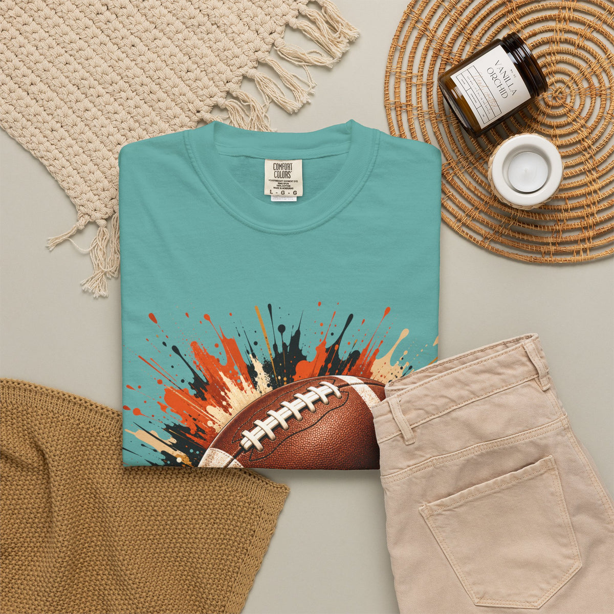 Touchdown Season Football T Shirt