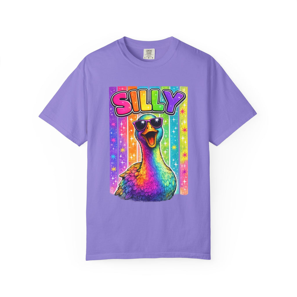 Silly Rainbow Goose T Shirt