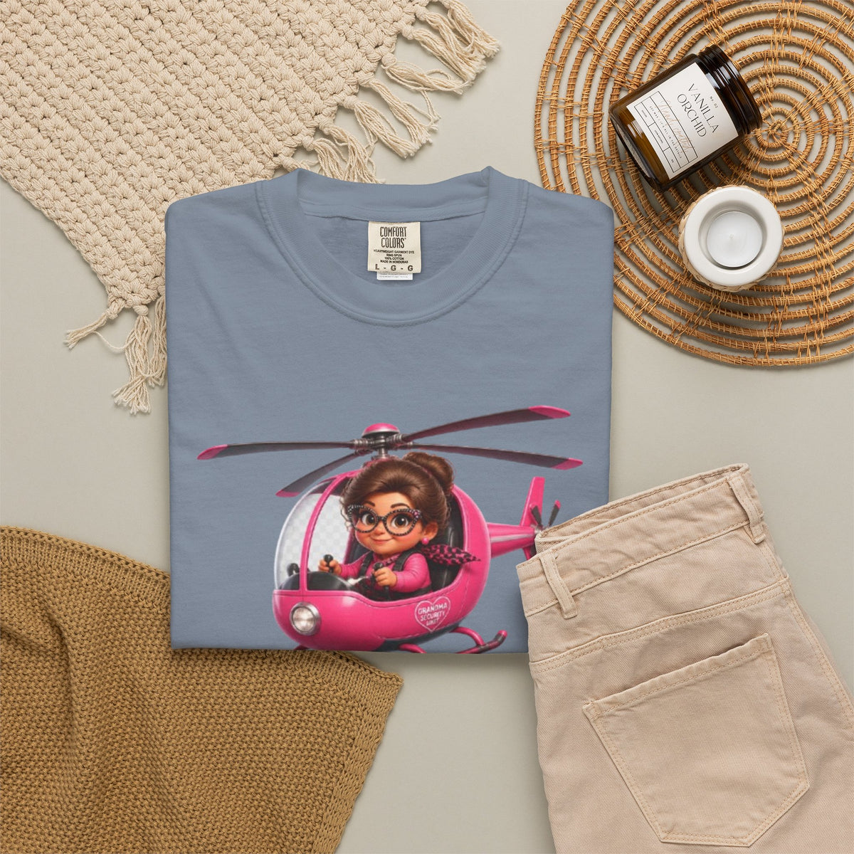 Helicopter Grandma T Shirt Warning Helicopter Grandma Mode Is Always Active