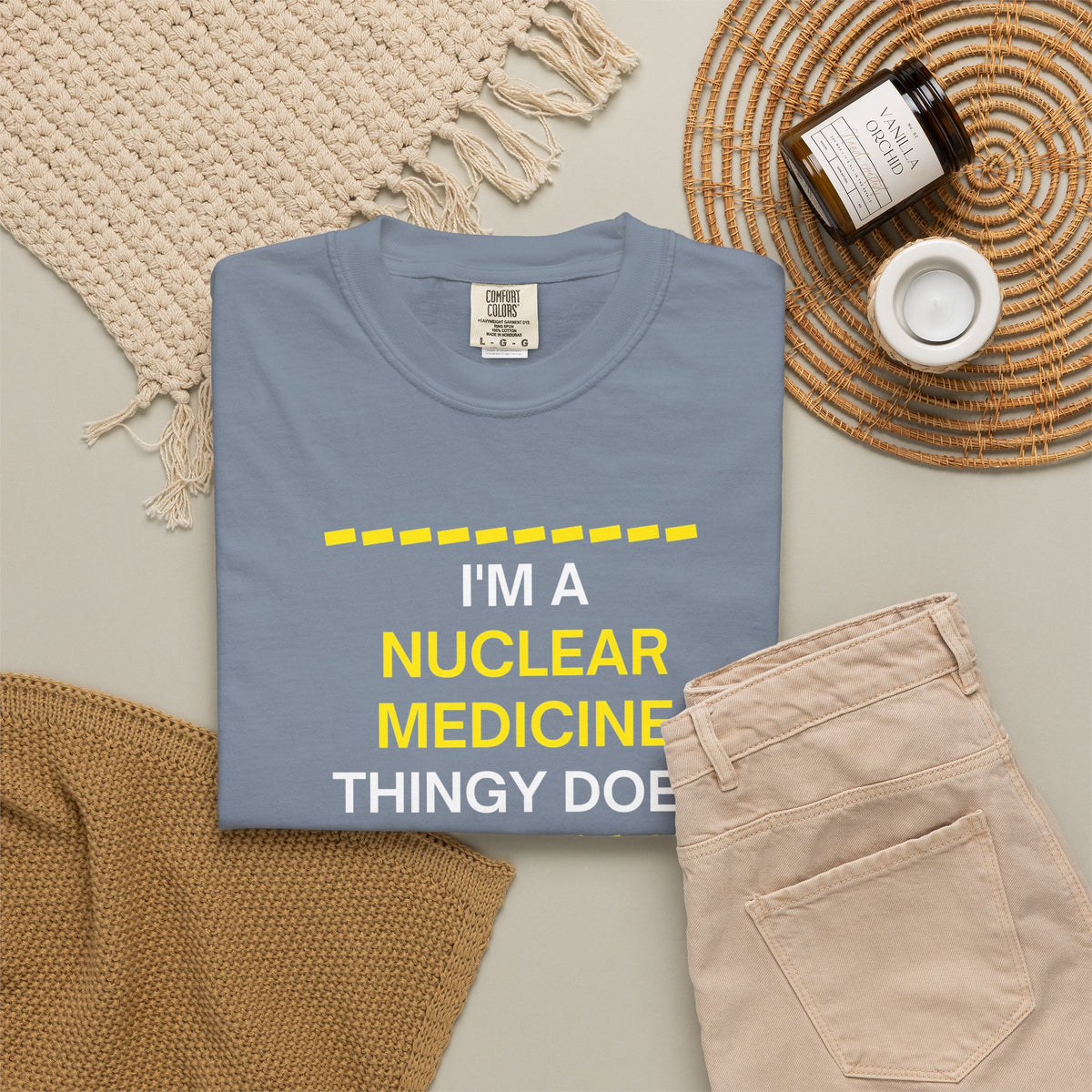 Nuclear Medicine Thingy Doer TShirt Funny Tech Medical Radiology Tee