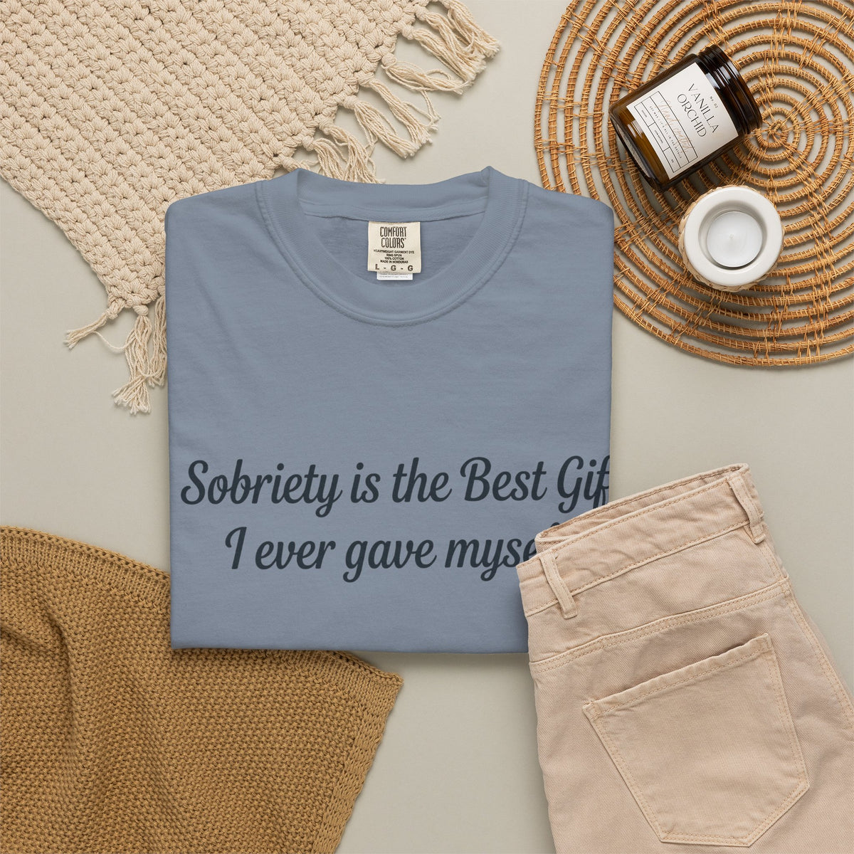 Sobriety Is the Best Gift Tee Inspirational Recovery T Shirt Personalize with how many months or years