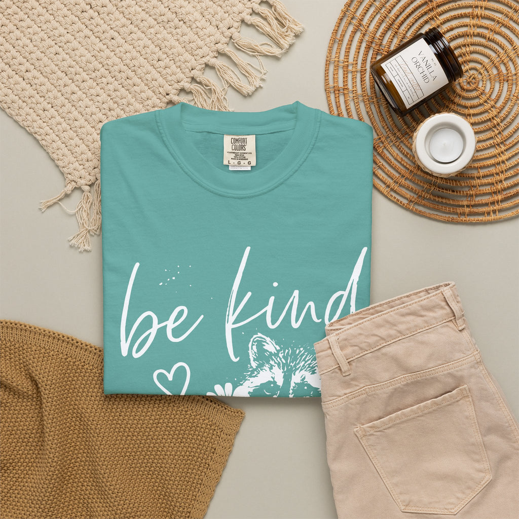 Tee Shirt Be Kind  of Feral Raccoon Graphic Tee