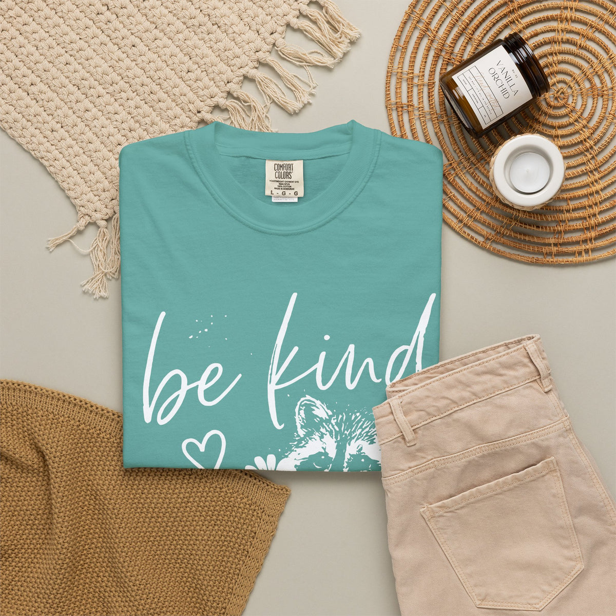 Tee Shirt Be Kind  of Feral Raccoon Graphic Tee