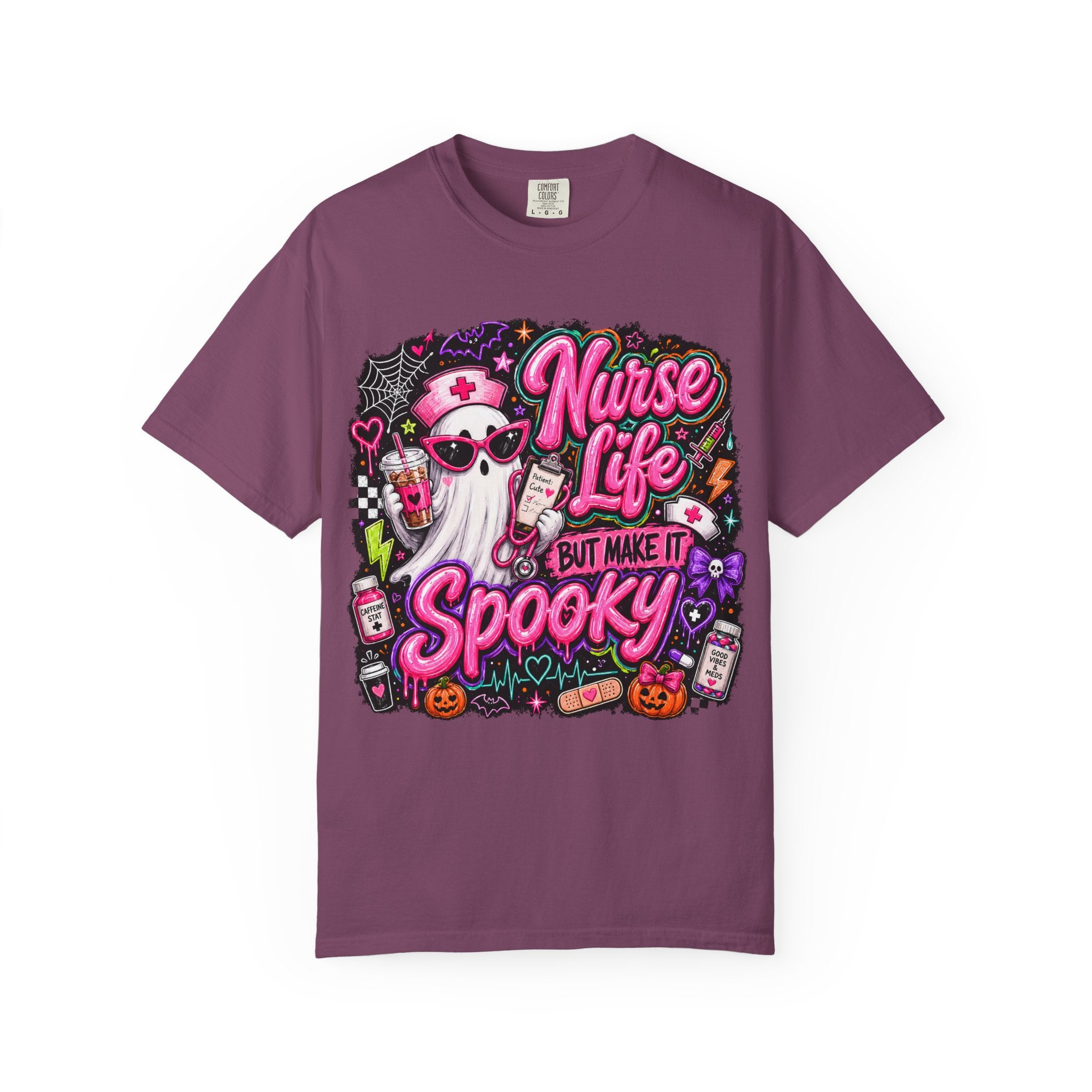 Nurse Life But Make It Spooky Halloween T-Shirt